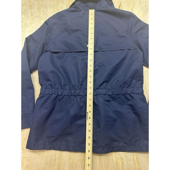 Polo Sport Womens Windbreaker Size Medium Athletic Running Jacket Cinch Waist - Picture 9 of 10